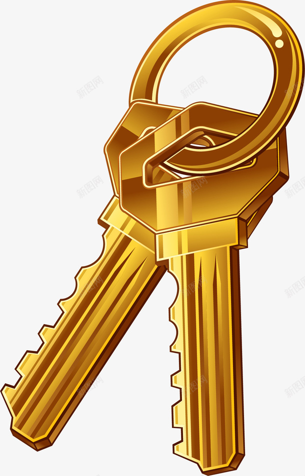 一串卡通钥匙png免抠素材_新图网 https://ixintu.com 一串 卡通矢量钥匙 卡通钥匙 扁平风格 金属钥匙 钥匙