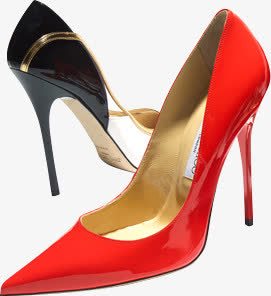 红色黑色高跟鞋png免抠素材_新图网 https://ixintu.com 红色 高跟鞋 黑色