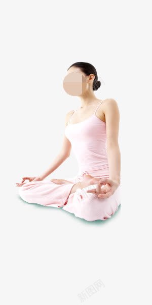 做瑜伽美女png免抠素材_新图网 https://ixintu.com 健身 养生 瑜伽 美女 运动