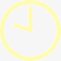 十点时钟png免抠素材_新图网 https://ixintu.com 十点 指针 简化时钟 黄色