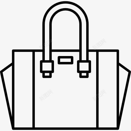 手提袋的轮廓图标png_新图网 https://ixintu.com 工具袋 手挽袋 手提袋 抚摸 时尚袋 概述