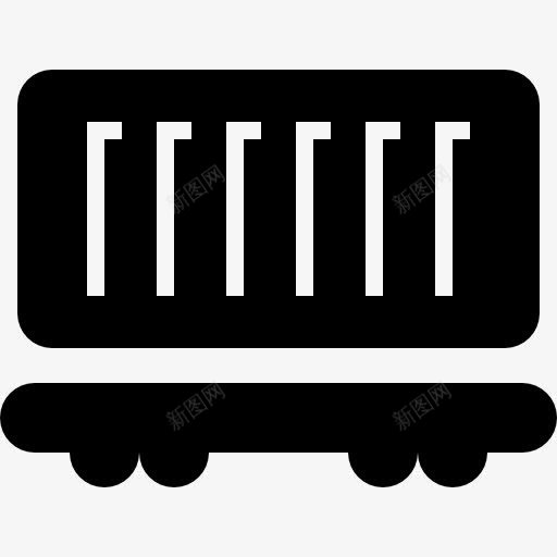集装箱图标png_新图网 https://ixintu.com 卡车 存储 联络 运输 集装箱