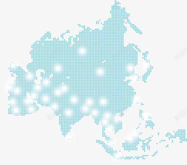 发光定位亚洲地图矢量图ai免抠素材_新图网 https://ixintu.com 亚洲地图 像素地图 发光定位 地图 矢量png 绿色地图 矢量图