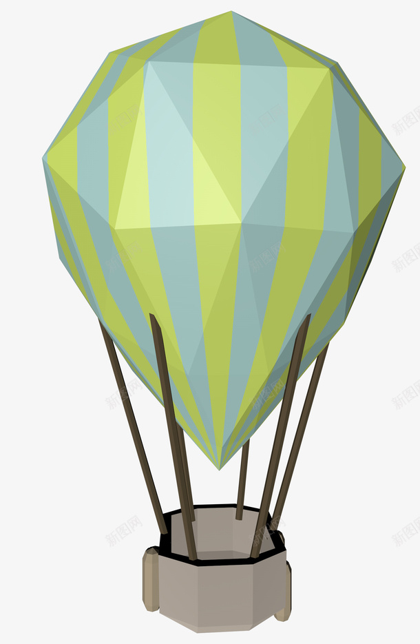 卡通立体扁平化热气球png免抠素材_新图网 https://ixintu.com 卡通热气球 漂浮装饰 热气球png 热气球免抠 热气球装饰 立体热气球