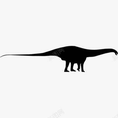 恐龙雷龙形状图标图标