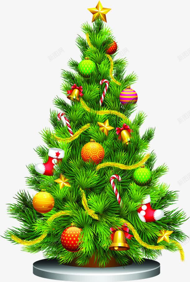 手绘圣诞节植物礼物星星装饰png免抠素材_新图网 https://ixintu.com 圣诞节 星星 植物 礼物 装饰