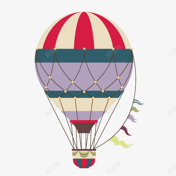 卡通装饰热气球小清新插画png免抠素材_新图网 https://ixintu.com 卡通唯美热气球插画 小清新插画 广告设计 手绘卡通热气球装饰 热气球插画 装饰设计