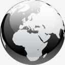 浏览器黑与白地球全球互联网行星图标png_新图网 https://ixintu.com and black browser earth globe internet planet white world 世界 互联网 全球 地球 浏览器 行星 黑与白