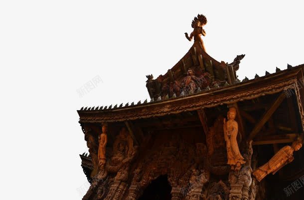 泰国真理寺风景一png图片免费下载 素材0mjjeewkj 新图网