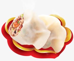 美食饺子片素材
