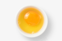 生鸡蛋荷包蛋蛋黄蛋清蛋黄饼素材
