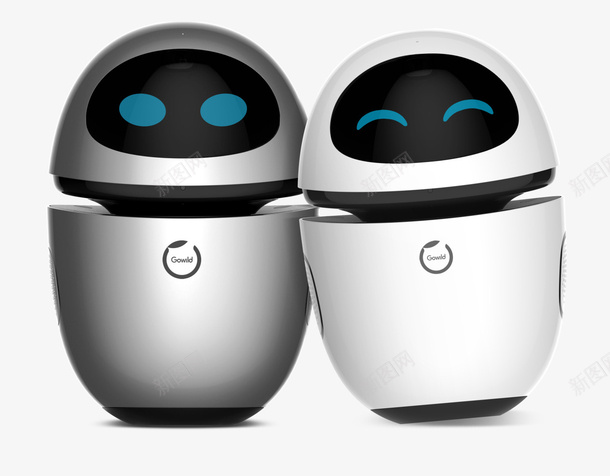 成对的情人机器人png免抠素材_新图网 https://ixintu.com 情人 情人节 成对的 机器人