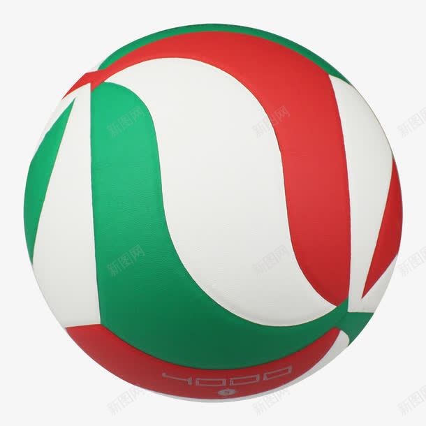 红绿白排球png免抠素材_新图网 https://ixintu.com 5号标准排球 产品实物 充气软排球 学生用球 气排球 白红绿 红绿白排球