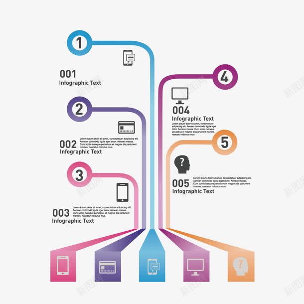 线型分解图树形图png免抠素材_新图网 https://ixintu.com 分解图 思考树 树形图 线型 线型图