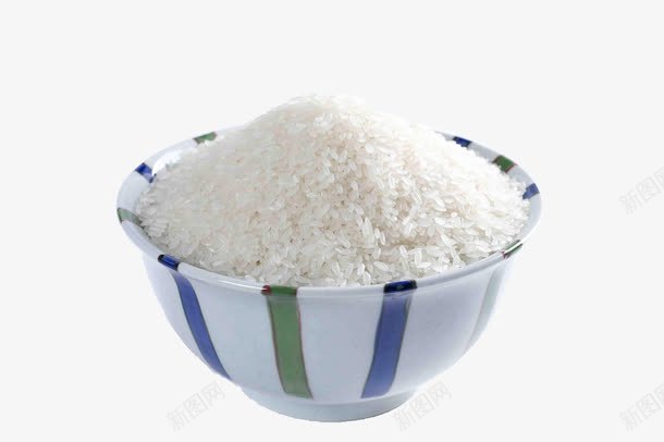 白色大米png免抠素材_新图网 https://ixintu.com 大米 有机大米 瓷碗 白色 米 粮食