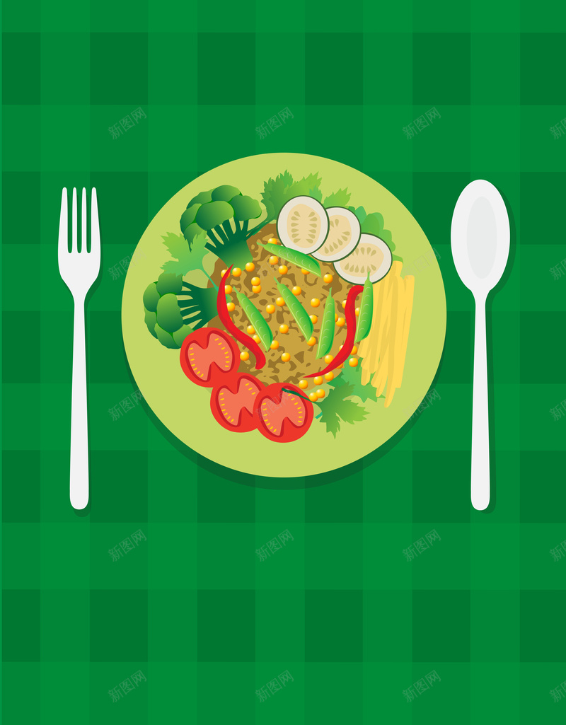 沙拉绿色健康食品海报背景矢量图ai设计背景_新图网 https://ixintu.com 健康绿色 健康食品 沙拉 素材海报 素材背景 绿色 绿色健康 绿色食品 食品绿色 矢量图