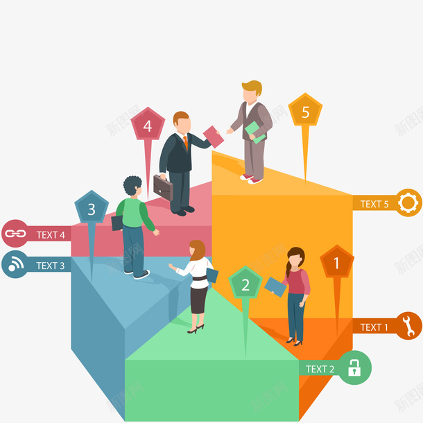 五边形PPT数据分析图表矢量图ai免抠素材_新图网 https://ixintu.com PPT 五边形 分析图表 数据分析 矢量PPT 矢量图