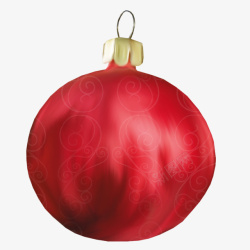 图库彩色红色圣诞树挂饰高清图片