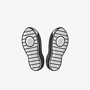 鞋底png免抠素材_新图网 https://ixintu.com 剪影 卡通素材 鞋子 鞋底 黑色