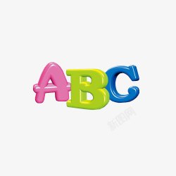英文字母ABC字母ABC艺术字片高清图片