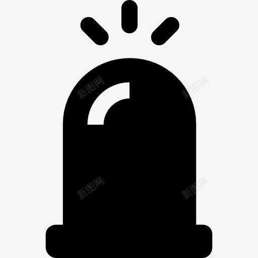 警笛图标png_新图网 https://ixintu.com 尿急 急救 技术 灯 警察 警报器