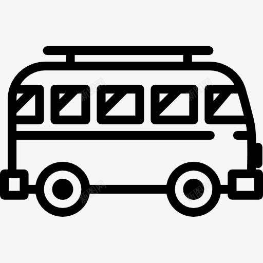 小客车图标png_新图网 https://ixintu.com 公共交通 汽车 运输