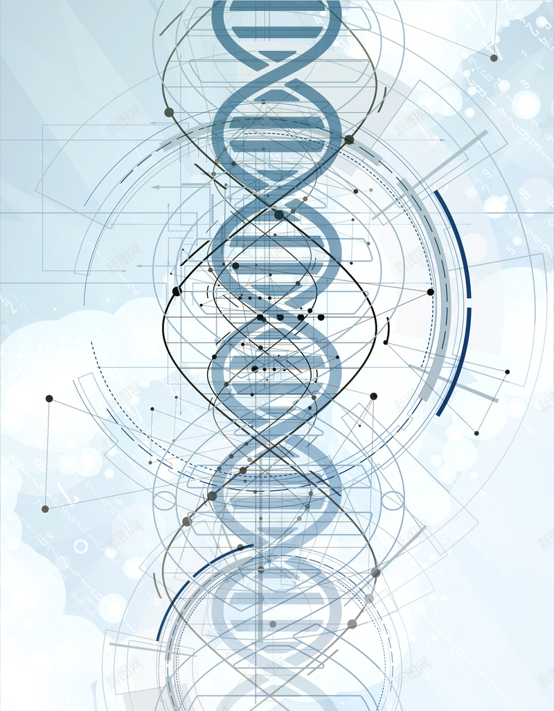DNA科技背景矢量图ai设计背景_新图网 https://ixintu.com DNA DNA技术 DNA研究 DNA背景 生物学 生物技术 生物研究 生物科技 科技 科技背景 矢量图