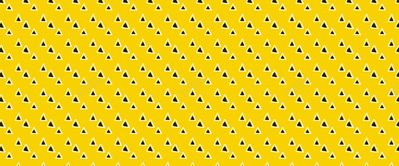 黄色三角背景矢量图背景