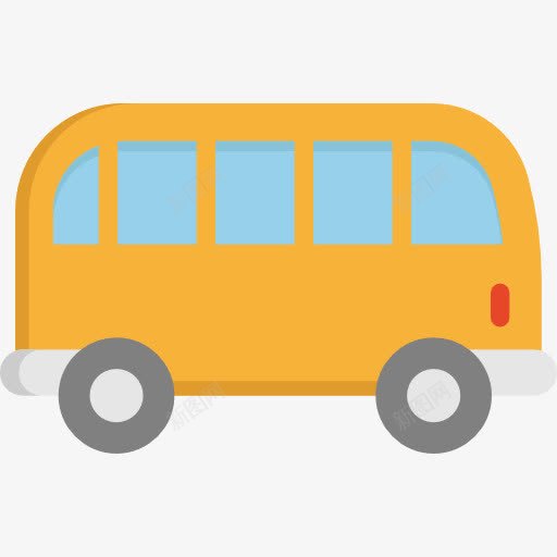 总线图标png_新图网 https://ixintu.com 公共交通 公共汽车 校车 汽车 运输