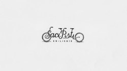 自行车艺术字体素材