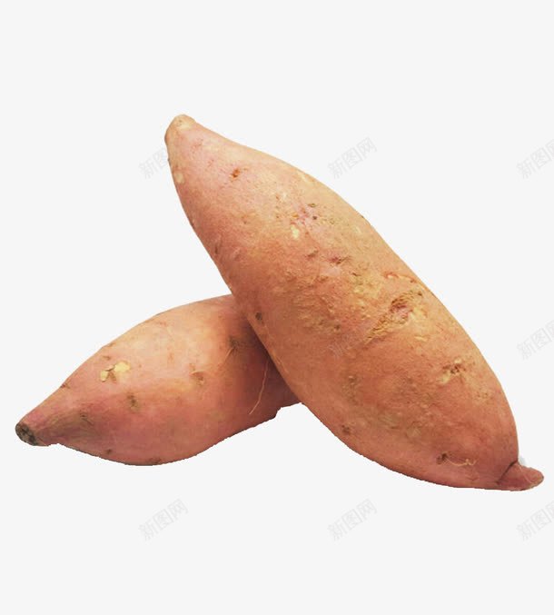 两个小红薯png免抠素材_新图网 https://ixintu.com 两个 两个地瓜 农作物 小 红薯 食物