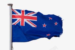 破旧的澳洲国旗素材