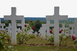 法国凡尔登纪念公墓八素材