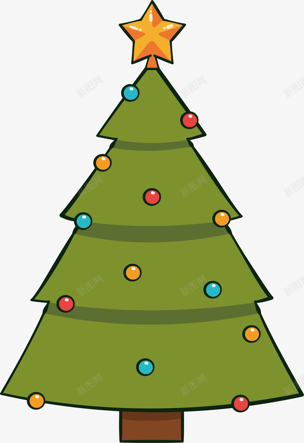 彩色波点圣诞节圣诞树矢量图ai免抠素材_新图网 https://ixintu.com 圣诞树 圣诞节 彩色波点 波点圣诞树 矢量png 绿色圣诞树 矢量图
