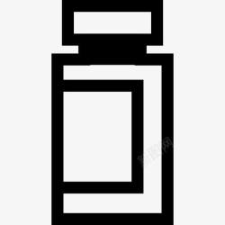 化学药品药瓶标签图标高清图片