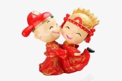 中国传统新郎新娘中国传统新郎新娘陶瓷高清图片