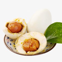 盐蛋煮熟的鸭蛋高清图片
