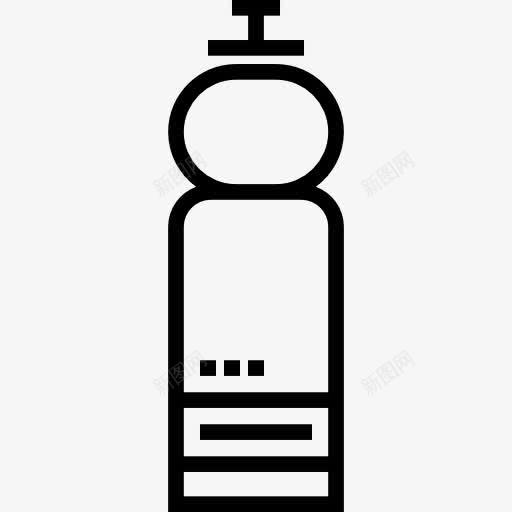 塑料瓶图标png_新图网 https://ixintu.com PET瓶 器皿 塑料瓶 工具 瓶 瓶型 瓶的轮廓 食品和餐厅
