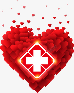 医院红十字图标爱心红十字会总工会会标高清图片