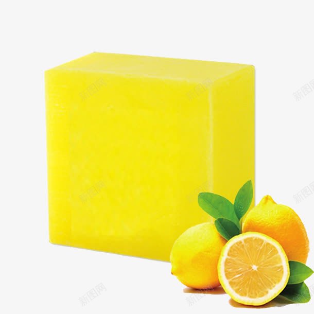 橙子手工皂png免抠素材_新图网 https://ixintu.com 产品实物 手工皂 黄色