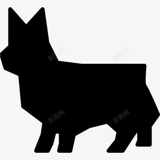 猫的几何轮廓图标png_新图网 https://ixintu.com 几何 动物 猫 猫的剪影 猫的动物