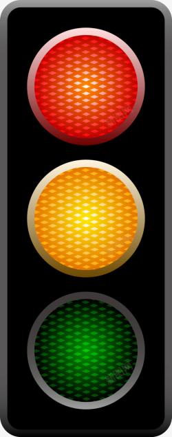 红绿提示灯红绿灯指示灯高清图片