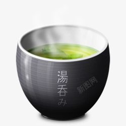 喝茶图标中国风茶杯喝茶图标高清图片