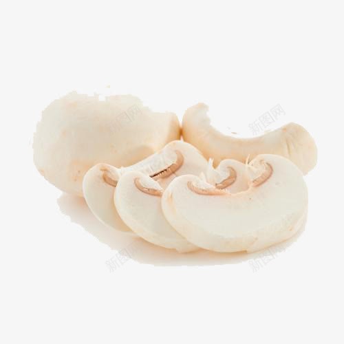菌菇口菇切片png免抠素材_新图网 https://ixintu.com 产品实物 口菇 蘑菇