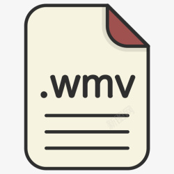 文件延伸文件格式视频WMV文件素材