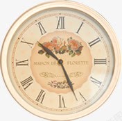 复古时尚的时钟教师节元素素材