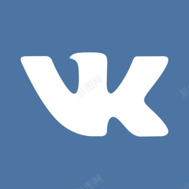 接触中国标志网络社会VKon图标图标