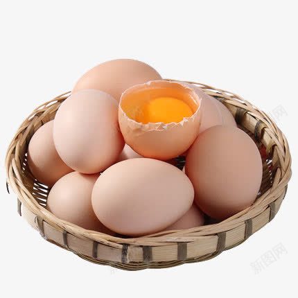 一篮子鸡蛋png免抠素材_新图网 https://ixintu.com 竹篮子 篮子 篮子里的鸡蛋 鸡蛋