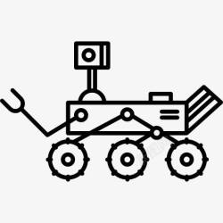 探险家火星车图标高清图片