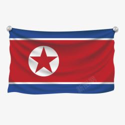旗标国家朝鲜素材